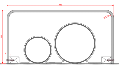 Versa 8D Channel 200mm x 440mm x 200mm x 3000mm