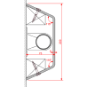 Pipe Boxing Riva D - 5mm Thick 75mm x 200mm