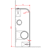 Pipe Boxing Versa - 5mm Thick 75mm x 200mm