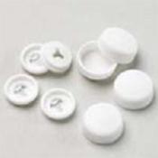 White Fixing Caps/Washers (Pack of 50)